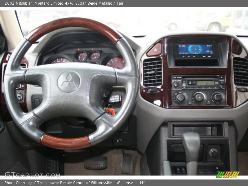 Sudan Beige Metallic / Tan 2002 Mitsubishi Montero Limited 4x4