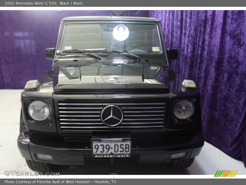 Black / Black 2002 Mercedes-Benz G 500