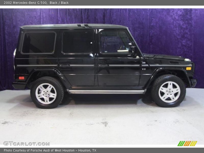 Black / Black 2002 Mercedes-Benz G 500