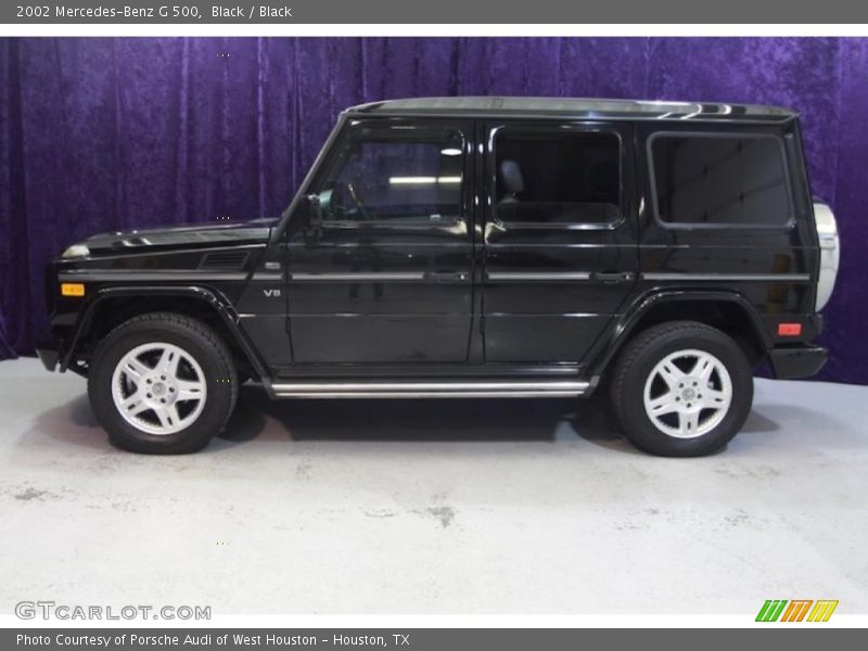 Black / Black 2002 Mercedes-Benz G 500