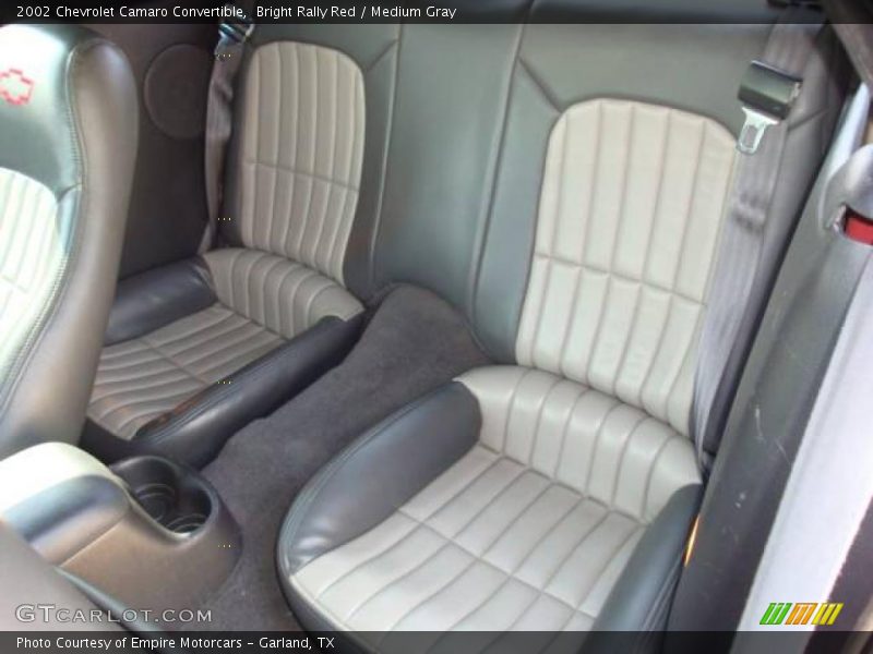 Bright Rally Red / Medium Gray 2002 Chevrolet Camaro Convertible