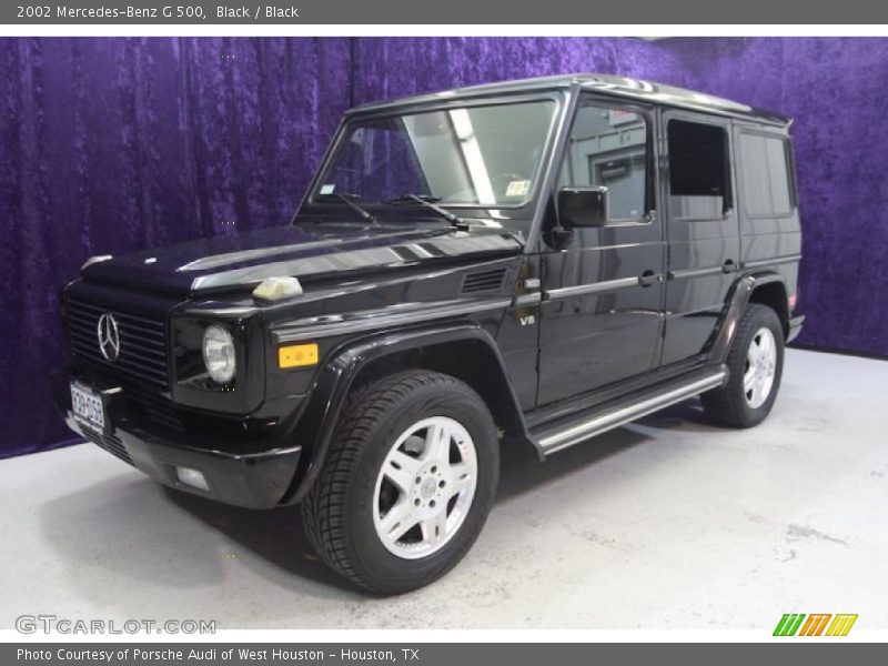 Black / Black 2002 Mercedes-Benz G 500