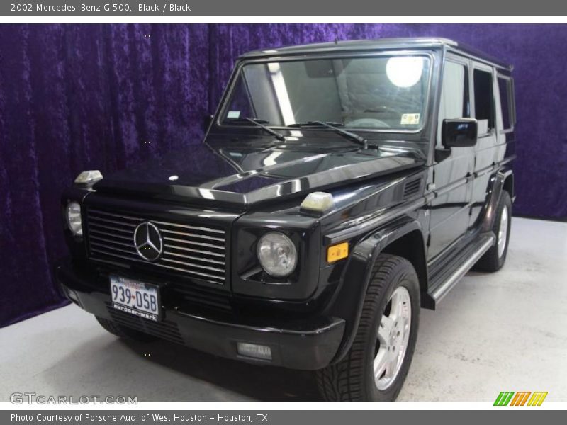 Black / Black 2002 Mercedes-Benz G 500