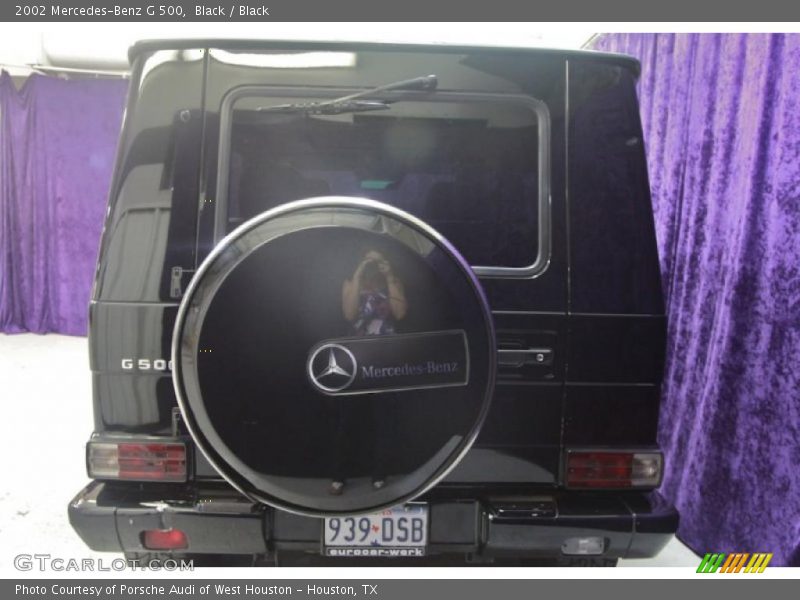 Black / Black 2002 Mercedes-Benz G 500