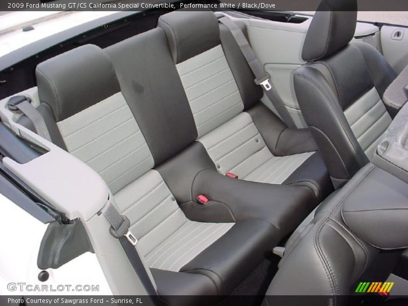 Performance White / Black/Dove 2009 Ford Mustang GT/CS California Special Convertible