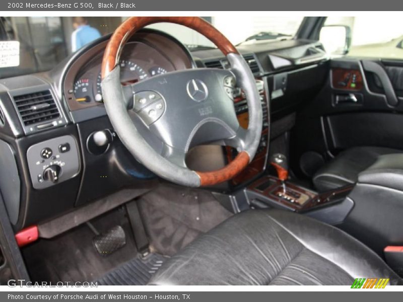 Black / Black 2002 Mercedes-Benz G 500