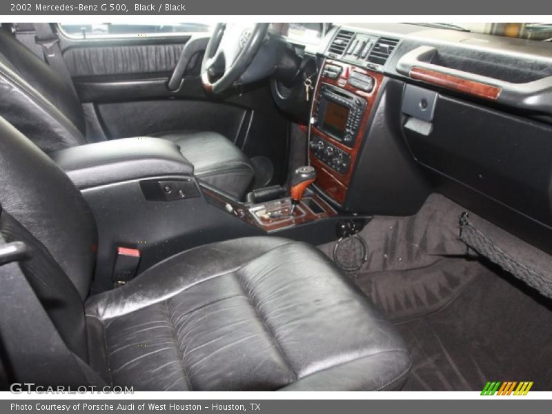 Black / Black 2002 Mercedes-Benz G 500
