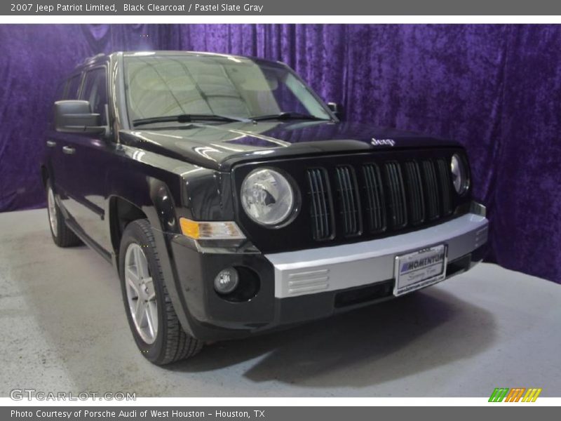 Black Clearcoat / Pastel Slate Gray 2007 Jeep Patriot Limited