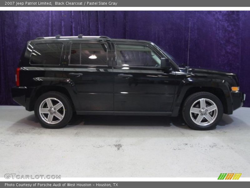 Black Clearcoat / Pastel Slate Gray 2007 Jeep Patriot Limited