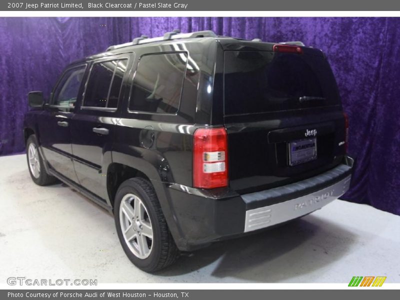 Black Clearcoat / Pastel Slate Gray 2007 Jeep Patriot Limited