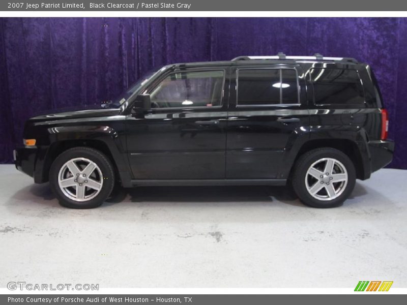 Black Clearcoat / Pastel Slate Gray 2007 Jeep Patriot Limited