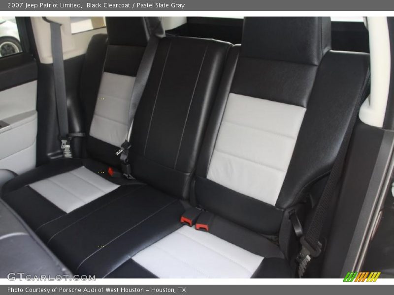Black Clearcoat / Pastel Slate Gray 2007 Jeep Patriot Limited