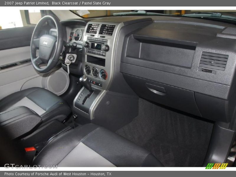 Black Clearcoat / Pastel Slate Gray 2007 Jeep Patriot Limited