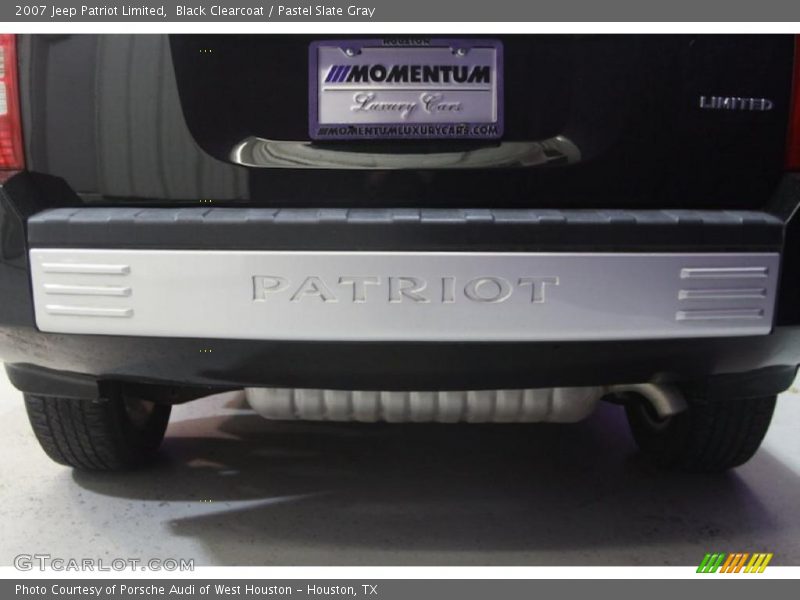 Black Clearcoat / Pastel Slate Gray 2007 Jeep Patriot Limited