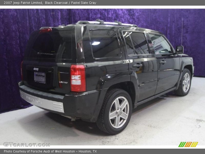 Black Clearcoat / Pastel Slate Gray 2007 Jeep Patriot Limited