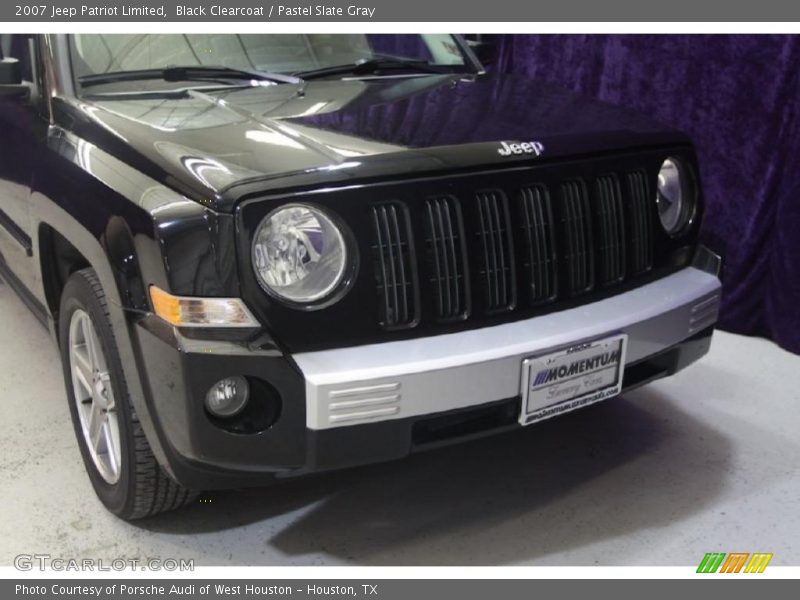 Black Clearcoat / Pastel Slate Gray 2007 Jeep Patriot Limited
