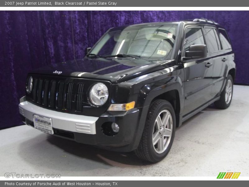 Black Clearcoat / Pastel Slate Gray 2007 Jeep Patriot Limited
