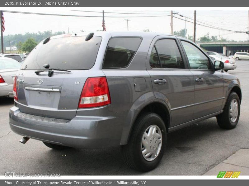 Alpine Gray / Gray 2005 Kia Sorento LX