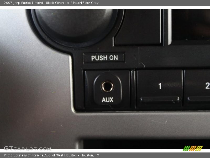 Black Clearcoat / Pastel Slate Gray 2007 Jeep Patriot Limited