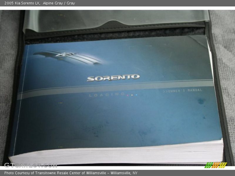 Alpine Gray / Gray 2005 Kia Sorento LX