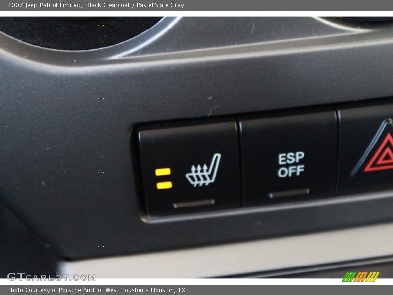 Black Clearcoat / Pastel Slate Gray 2007 Jeep Patriot Limited