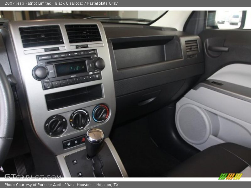 Black Clearcoat / Pastel Slate Gray 2007 Jeep Patriot Limited