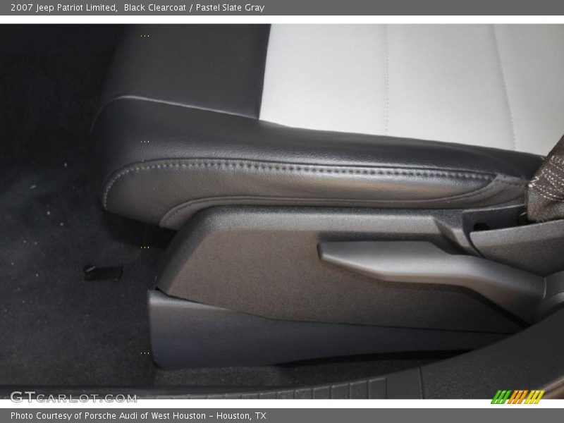 Black Clearcoat / Pastel Slate Gray 2007 Jeep Patriot Limited