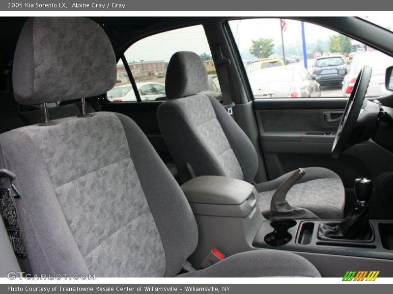 Alpine Gray / Gray 2005 Kia Sorento LX