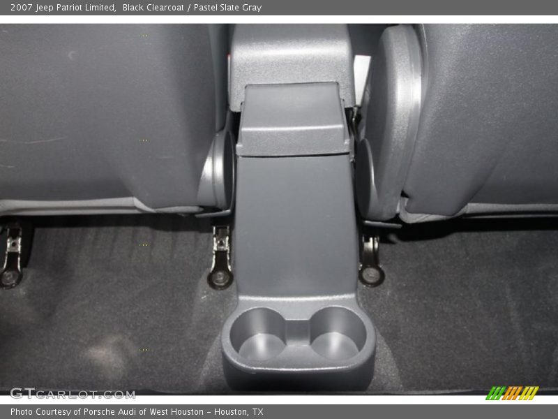 Black Clearcoat / Pastel Slate Gray 2007 Jeep Patriot Limited