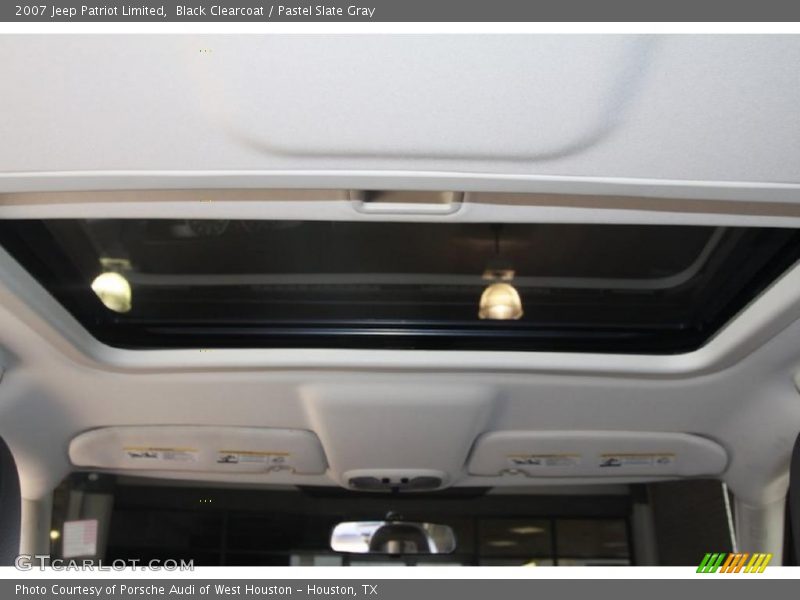 Black Clearcoat / Pastel Slate Gray 2007 Jeep Patriot Limited