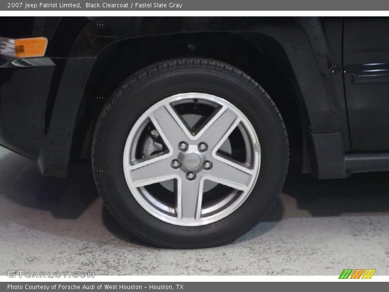 Black Clearcoat / Pastel Slate Gray 2007 Jeep Patriot Limited
