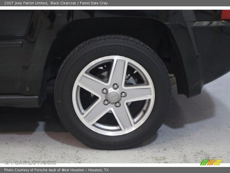 Black Clearcoat / Pastel Slate Gray 2007 Jeep Patriot Limited