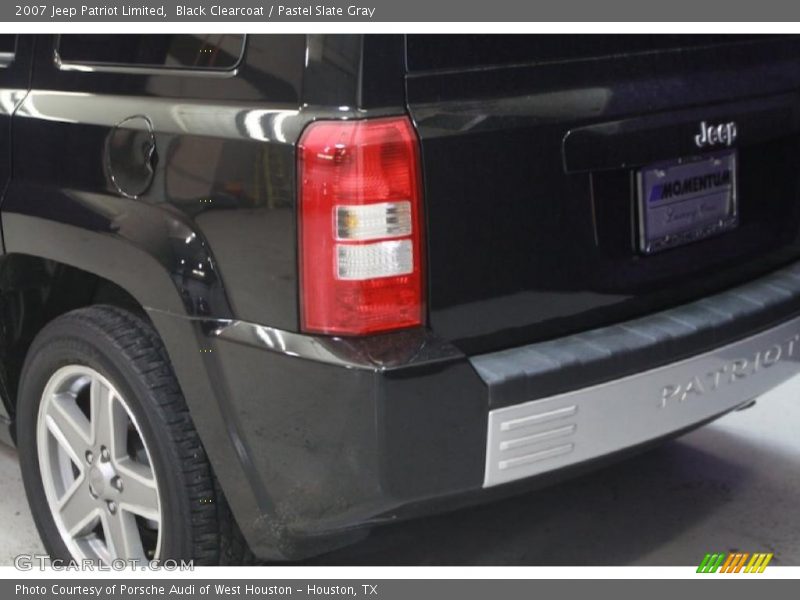 Black Clearcoat / Pastel Slate Gray 2007 Jeep Patriot Limited