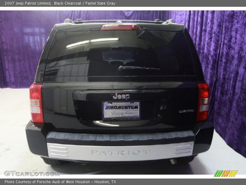 Black Clearcoat / Pastel Slate Gray 2007 Jeep Patriot Limited