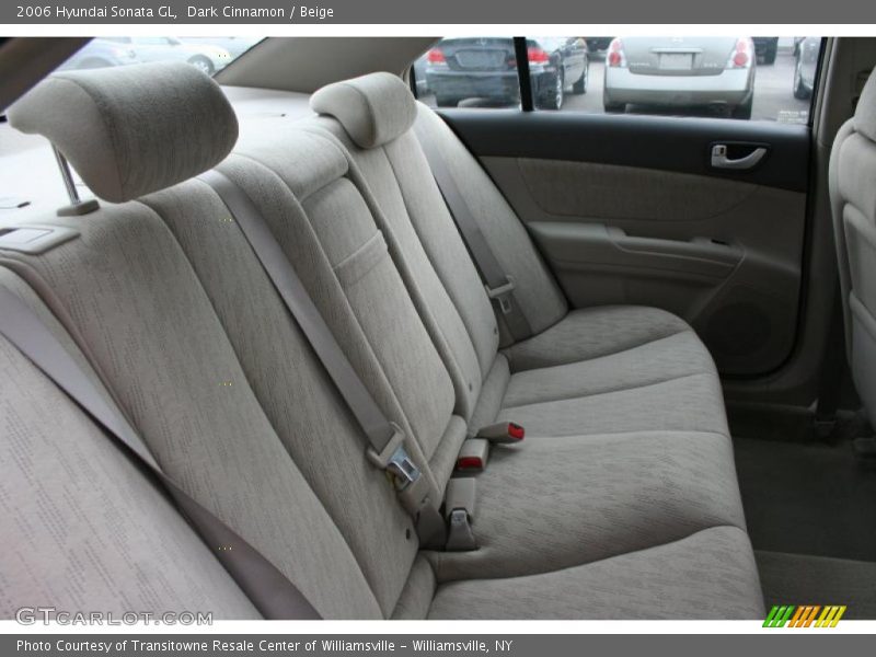 Dark Cinnamon / Beige 2006 Hyundai Sonata GL