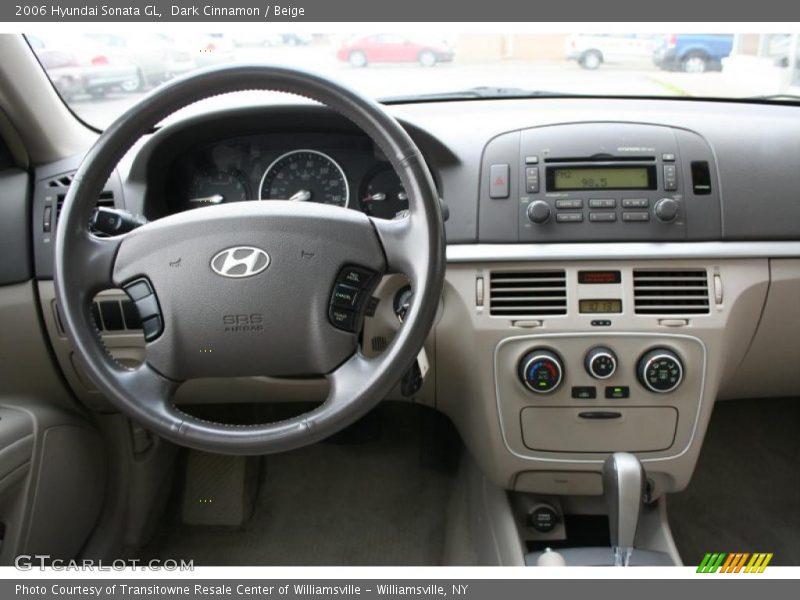 Dark Cinnamon / Beige 2006 Hyundai Sonata GL