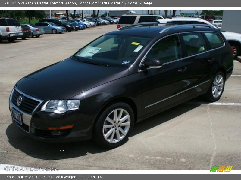 Mocha Anthracite Metallic / Cornsilk Beige 2010 Volkswagen Passat Komfort Wagon