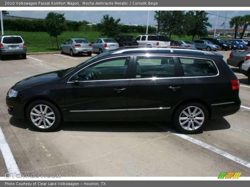 Mocha Anthracite Metallic / Cornsilk Beige 2010 Volkswagen Passat Komfort Wagon