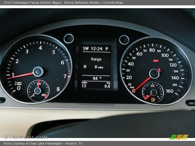 Mocha Anthracite Metallic / Cornsilk Beige 2010 Volkswagen Passat Komfort Wagon