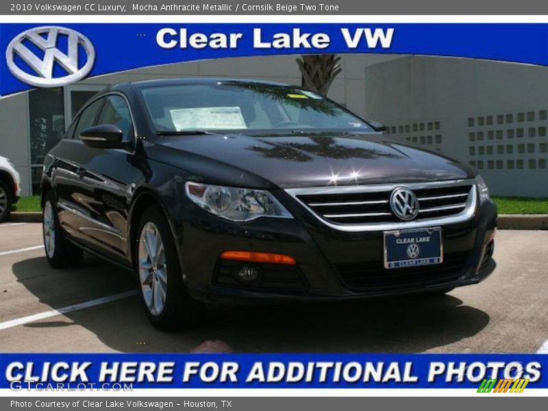 Mocha Anthracite Metallic / Cornsilk Beige Two Tone 2010 Volkswagen CC Luxury