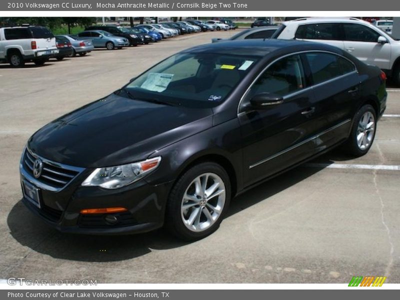 Mocha Anthracite Metallic / Cornsilk Beige Two Tone 2010 Volkswagen CC Luxury
