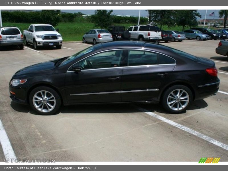 Mocha Anthracite Metallic / Cornsilk Beige Two Tone 2010 Volkswagen CC Luxury