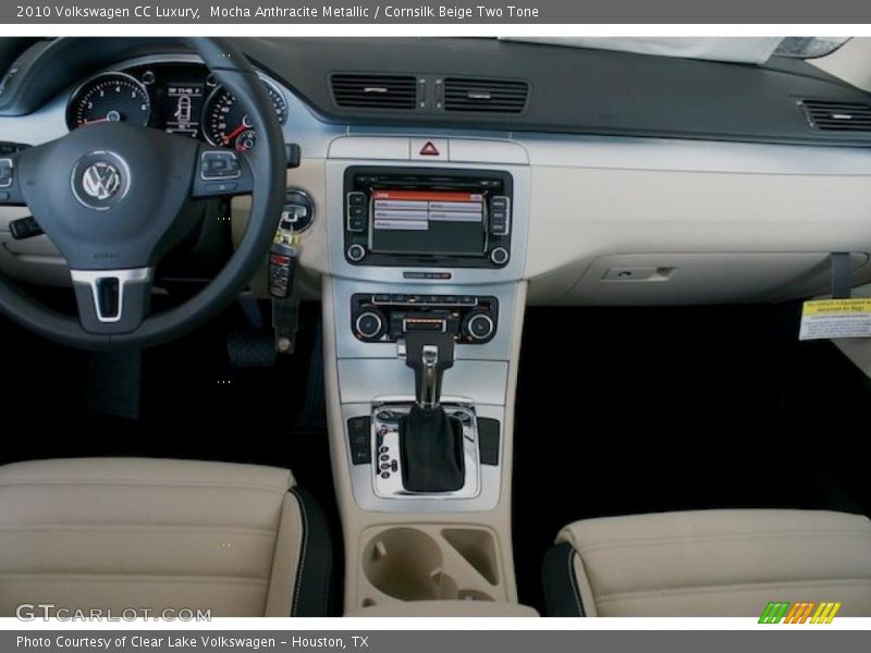 Mocha Anthracite Metallic / Cornsilk Beige Two Tone 2010 Volkswagen CC Luxury