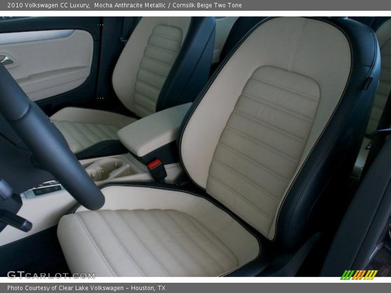 Mocha Anthracite Metallic / Cornsilk Beige Two Tone 2010 Volkswagen CC Luxury