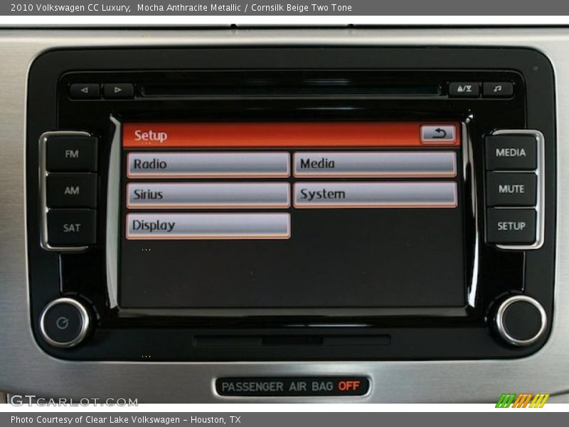 Mocha Anthracite Metallic / Cornsilk Beige Two Tone 2010 Volkswagen CC Luxury