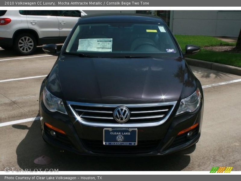 Mocha Anthracite Metallic / Cornsilk Beige Two Tone 2010 Volkswagen CC Luxury