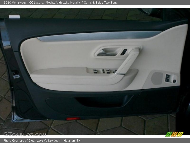 Mocha Anthracite Metallic / Cornsilk Beige Two Tone 2010 Volkswagen CC Luxury
