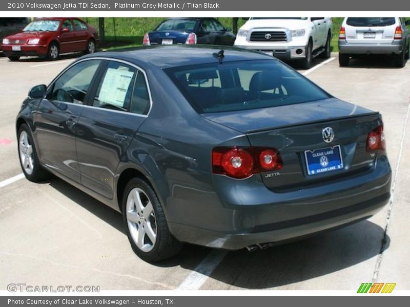 Platinum Grey Metallic / Titan Black 2010 Volkswagen Jetta TDI Sedan
