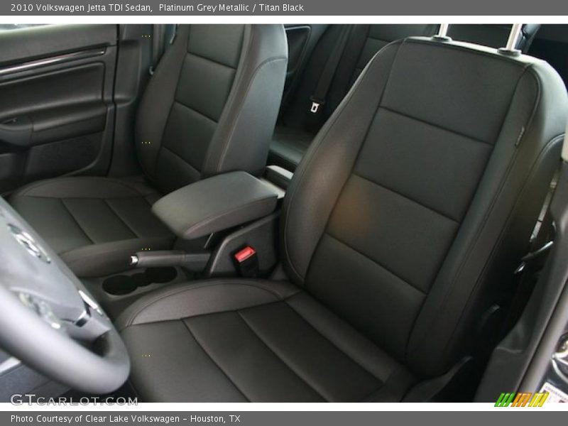 Platinum Grey Metallic / Titan Black 2010 Volkswagen Jetta TDI Sedan