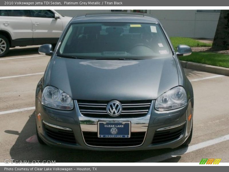 Platinum Grey Metallic / Titan Black 2010 Volkswagen Jetta TDI Sedan